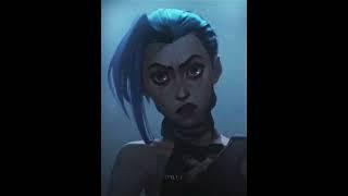 JINX EDIT || SUICIDAL-IDOL - Ecstacy (slowed) #shorts #arcane #jinx