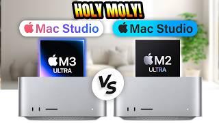 Mac Studio M3 ULTRA Vs M2 ULTRA - THE FASTEST MAC EVER!