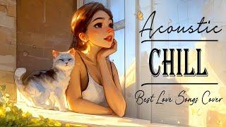 Chill English Acoustic Love Songs 2024  Best Music 2024 New Songs Cover to Boost Your Mood