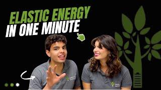 1-Minute Pitch: Elastic Energy's French Tech Application