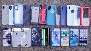 Most Durable iPhone X Cases Drop Test! Top 12