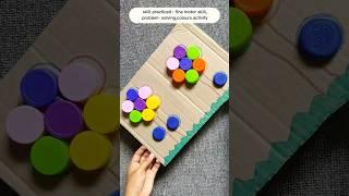 Play idea for toddler| toddler learning idea #montessoriactivities #montessori #montessorilearning