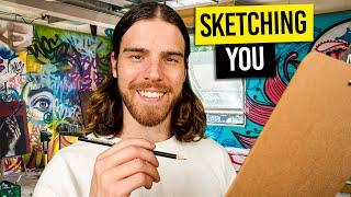 The Most Realistic Sketching You Roleplay! (ASMR)