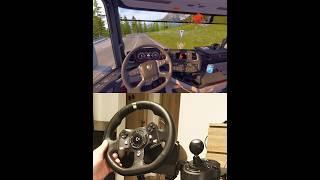 ETS2 Scania V8 / I love tight Mountain Roads  / Austria Steering Wheel Manual Shifter #truck #ets2