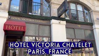 Checking In to Hôtel Victoria Châtelet (ROOM TOUR) Paris | France