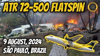 Voepass #8203 ATR-72 Loss of Control Sao Paulo Brazil 9 Aug 2024