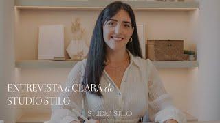 ENTREVISTA CLARA PÉREZ - STUDIO STILO