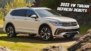 2022 Volkswagen Tiguan Debuts Mid-Cycle Refresh