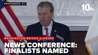 Rhode Island governor, Department of Transportation name finalists for Washington Bridge contract