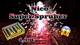 Nico Super Sprüher | Traum Crackling Fontäne für nur 4,99€  | -PyroFreak