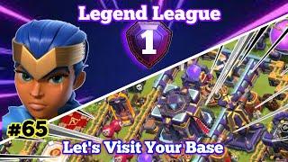 Clash Of Clans Live Streaming:  Unbeatable Th16 Vs Th17  Strategy in Legend League | Clan Wars