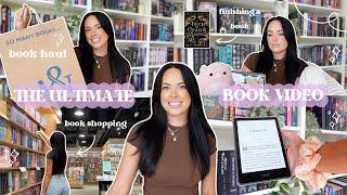 the ultimate BOOK video  book shopping, book haul, and reading ⭐️