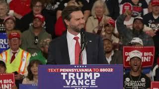 Full Remarks: JD Vance rally in Aston, Pennsylvania