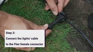 Techmar - How To Install Spotlights Using Flex Cables