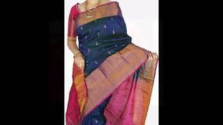 Uppada pattu pattu Saree   big border Boutte wholesale price