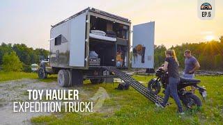 Building a Tiny Home on Wheels - Custom Box Truck Build - Pt 5