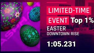 Easter event: Top 1%: 1:05.23: Corvette GS [TOUCHDRIVEOFF] Asphalt 9