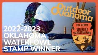 2022-2023 Oklahoma Waterfowl Stamp Winner