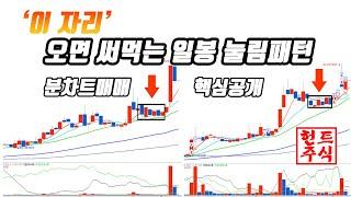 승률 높은 차트 눌림 패턴 & 분차트 매매 잘 안되는 분 꼭 보세요 48