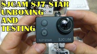 SJCAM SJ7 Star Unboxing|Testing|Sample Videos #SJ7Star