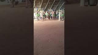 Joining in on the dance with the Tucano Indians (Amazon Rainforest)