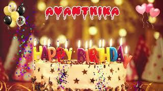 AVANTHIKA Birthday Song – Happy Birthday to You