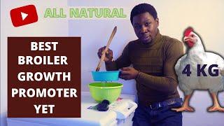 The Best Natural Broiler Growth Promoter Ever Made