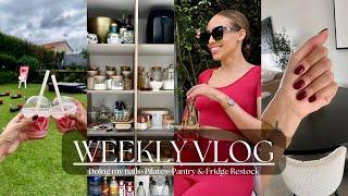 Weekly Vlog: Pilates with the girls, Groceries shopping, Pantry restock, Beast Games reaction