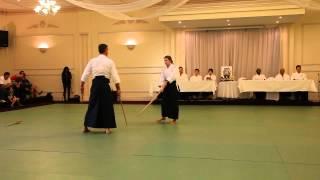 Aikido Shudokan 32nd demo: Sensei David Dangerfield