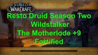 Resto Druid The MOTHERLODE +9 Fortified  Wildstalker Druid PoV.  Season Two, 11.1