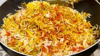 Instant chicken Biryani rice recipe by Maryam's Kitchen 