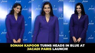 Sonam Kapoor Stuns in Blue at Jacadi Paris Flagship Launch!