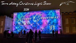 Torre Abbey Christmas Light Show 2024