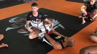 MMA Technique:  Striking from the guard