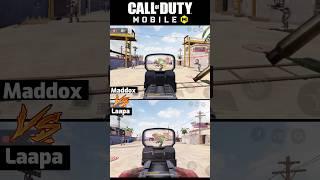  Maddox vs Laapa in Call Of Duty Mobile #shorts #codm #codmobile