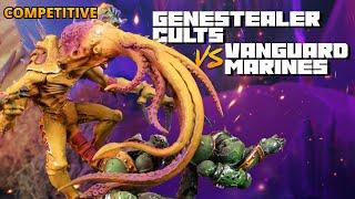 Genestealer Cults vs Vanguard Space Marines - Warhammer 40k Battle Report