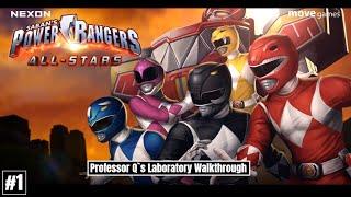 Power Rangers: All Stars Gameplay Android - Zone 1 Professor Q`s Laboratory Walkthrough