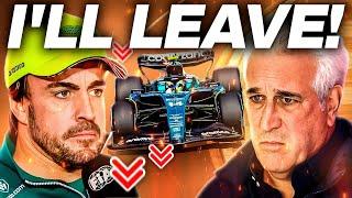 Alonso's BOMBSHELL LEAK Puts his Aston Martin F1 Future In JEOPARDY!