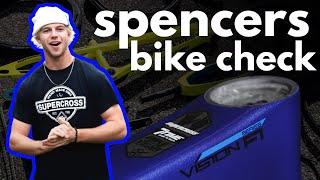 Spencer Coles Bike Check | His NEW VISION F1!