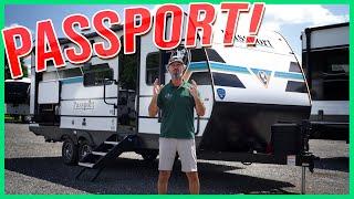 Don't Pass This! 2025 Keystone RV Passport Super Lite 221BH Travel Trailer Tour | Beckley's RVs