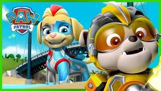 Kosmopieski spotykają superbliźniaki Ellę i Tucka - Psi Patrol PAW Patrol po polsku - Pup Tales