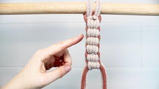 Double Endless Falls Knot | DIY MACRAME