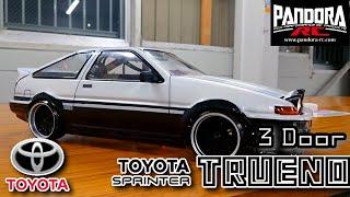 PANDORA RC: TOYOTA AE86 SPRINTER TRUENO 3 Door Promotion Video Version.1.0