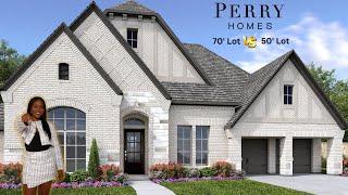 New Homes In Texas| Perry Homes Ventana 70' Lot vs 50' Lot