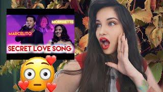 Music Student Reacts to @MorissetteMusic y @marcelitopomoyofficial  / Secret love song