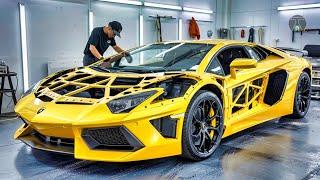 Man Turns Scrap Into Stunning Lamborghini in Just 10 Months @haisupercar