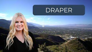 Living in Draper, Utah | 4k Drone Footage | Median Sales Price