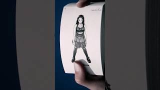 Sigma Boy  Cover Dance  Flipbook Style  AI CG  source: Marialankovskaia #dancechallenge #art