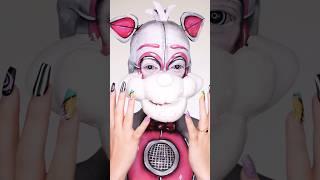 FNAF / Funtime Foxy makeup tutorial  #halloween #makeup #fivenightsatfreddys #fnaf #funtimefoxy