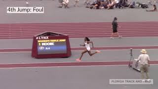 Natricia Hooper - Women Triple Jump - 2021 SEC Outdoor Championships